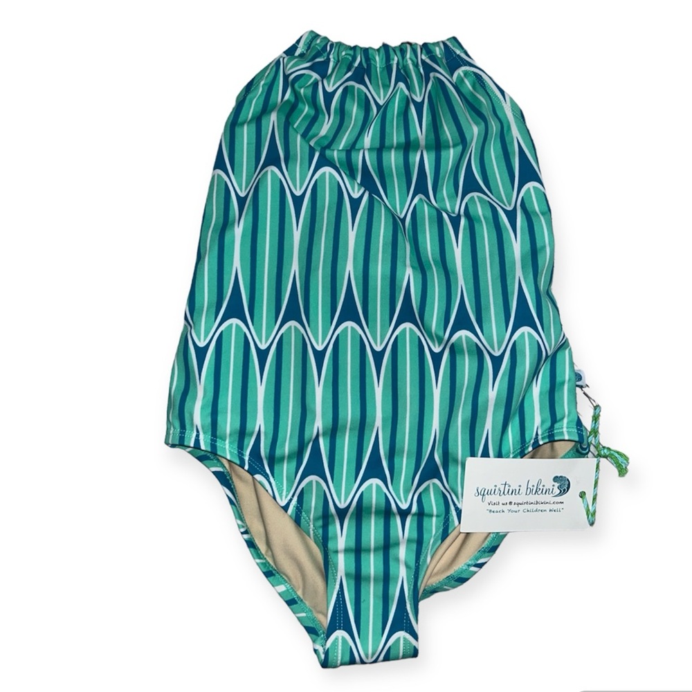 Squirtini Bikini NWT one-piece surfboard swimsuit size 8